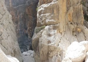 Vista panoramica della Gola di Gorropu